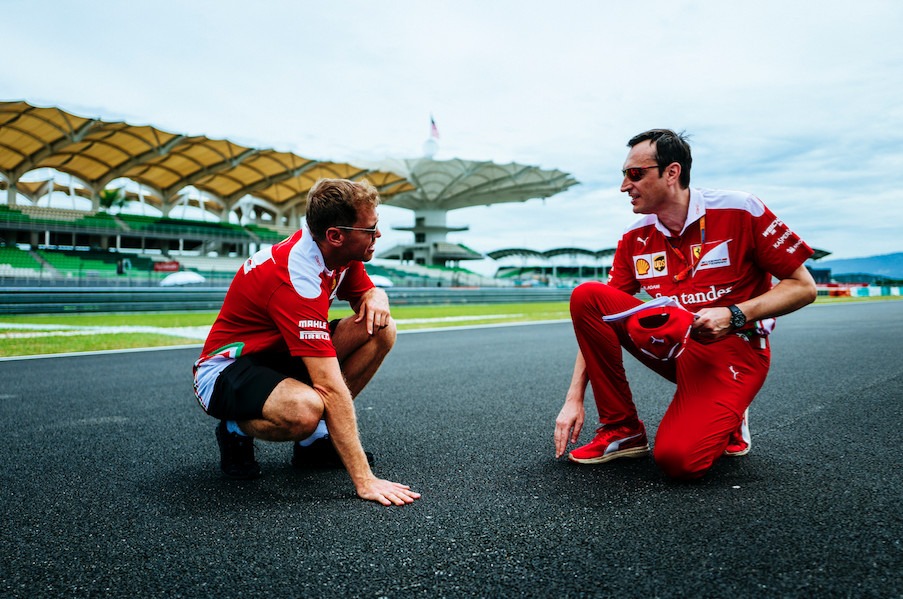 Sebastian Vettel Praises New Track Surface At Sepang International Circuit