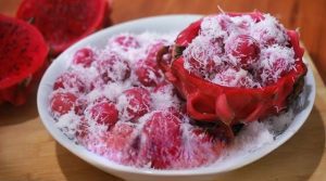 Klepon Buah Naga