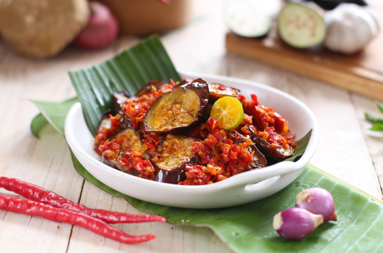 Terong Balado Pedas Gurih
