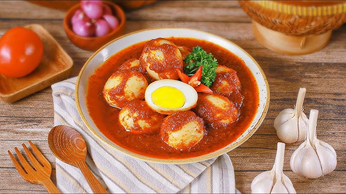 Cara Membuat Telur Bulat Balado